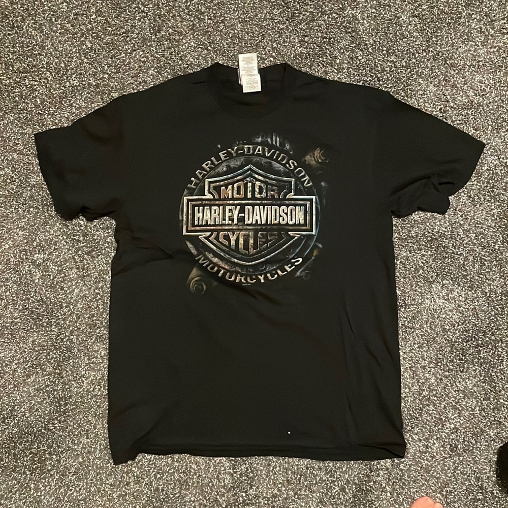 LIKE NEW Harley Davidson T-shirt black size large
